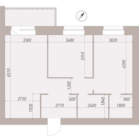 65,6 м², 2-комнатная квартира 7 732 600 ₽ - изображение 34