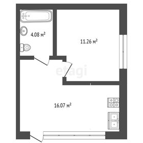 33 м², 1-комнатная квартира 2 950 000 ₽ - изображение 27