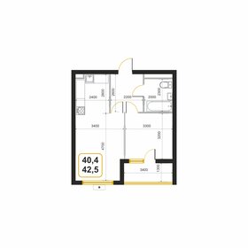 39,7 м², квартира-студия 5 768 410 ₽ - изображение 30