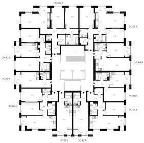 54 м², 2-комнатная квартира 4 700 000 ₽ - изображение 37