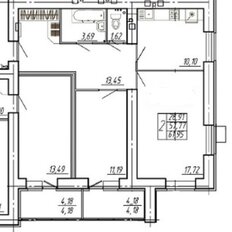 Квартира 62 м², 2-комнатная - изображение 2