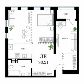 70,8 м², 4-комнатная квартира 15 600 000 ₽ - изображение 53