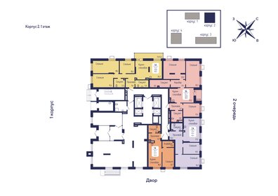 66,4 м², 2-комнатная квартира 8 900 000 ₽ - изображение 83