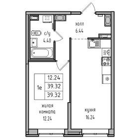 35 м², 1-комнатная квартира 5 990 000 ₽ - изображение 16