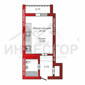 24,8 м², квартира-студия 3 700 000 ₽ - изображение 31