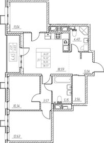 Квартира 78,8 м², 3-комнатная - изображение 1