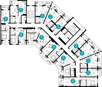 17 м², апартаменты-студия 17 990 000 ₽ - изображение 81