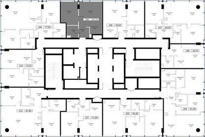 44,3 м², 1-комнатные апартаменты 35 000 000 ₽ - изображение 137