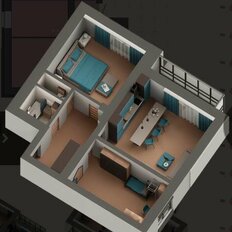Квартира 67,5 м², 2-комнатная - изображение 4