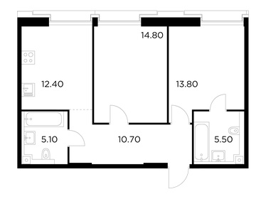 73 м², 2-комнатная квартира 29 000 000 ₽ - изображение 32