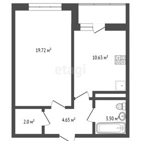 Квартира 36,4 м², 1-комнатная - изображение 2