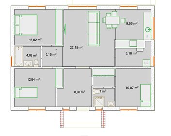 37,7 м² часть дома, 4 сотки участок 1 800 000 ₽ - изображение 44
