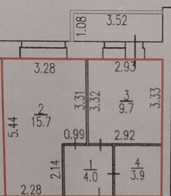 34 м², 1-комнатная квартира 3 366 000 ₽ - изображение 6