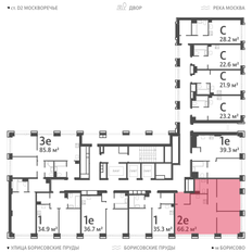 Квартира 66,2 м², 2-комнатная - изображение 3