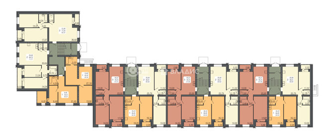 108 м², 2-комнатная квартира 11 990 000 ₽ - изображение 59