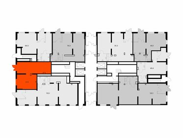 55,9 м², помещение свободного назначения 14 952 000 ₽ - изображение 61