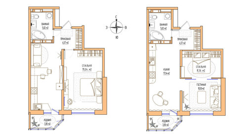 Квартира 45,9 м², 1-комнатная - изображение 2