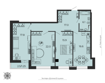 215,4 м², 5-комнатная квартира 34 000 000 ₽ - изображение 74