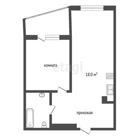 Квартира 47 м², 1-комнатная - изображение 1