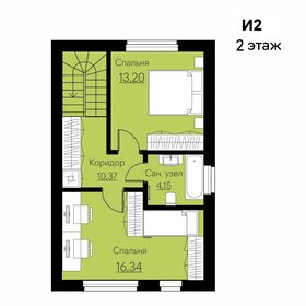 56,6 м², 3-комнатная квартира 11 000 000 ₽ - изображение 81