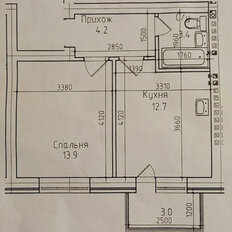 Квартира 37,2 м², 1-комнатная - изображение 5