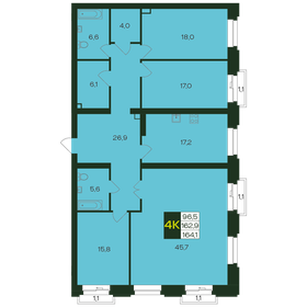 150,5 м², 4-комнатная квартира 17 458 000 ₽ - изображение 14