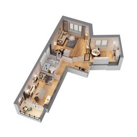 87 м², 3-комнатная квартира 15 450 000 ₽ - изображение 75