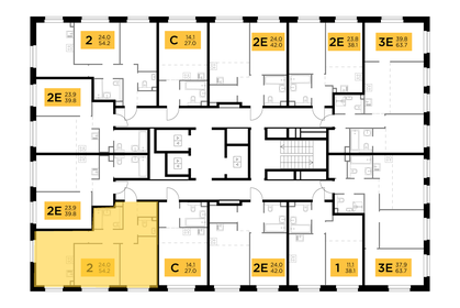 55 м², 2-комнатная квартира 9 990 000 ₽ - изображение 82