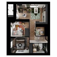 Квартира 57,1 м², 2-комнатная - изображение 2