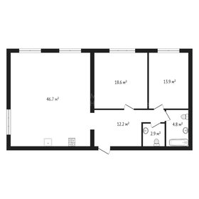 Квартира 99,1 м², 3-комнатная - изображение 1