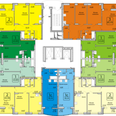 Квартира 65,8 м², 2-комнатная - изображение 3