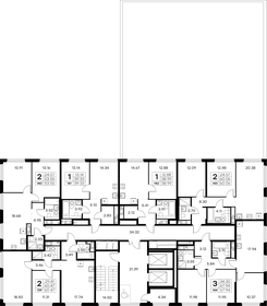 60,5 м², 2-комнатная квартира 16 039 999 ₽ - изображение 7