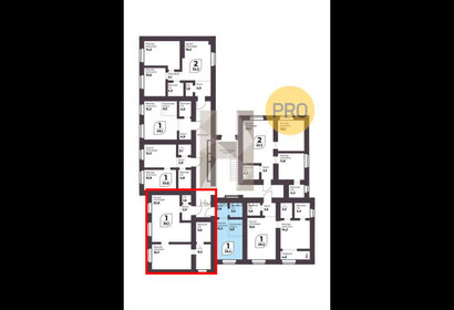 Квартира 59,1 м², 1-комнатная - изображение 2