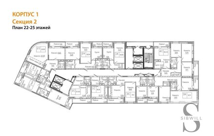 22,8 м², квартира-студия 5 100 000 ₽ - изображение 113