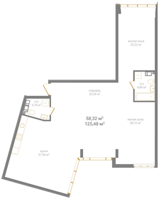 93,1 м², 3-комнатная квартира 26 073 600 ₽ - изображение 14