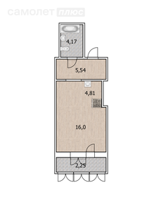 35 м², квартира-студия 3 900 000 ₽ - изображение 80