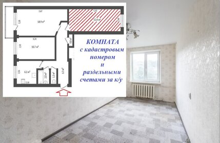 17,4 м², комната 1 230 000 ₽ - изображение 54