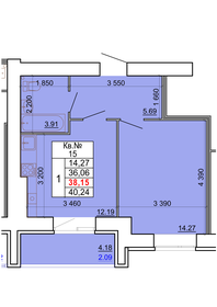 45,2 м², 2-комнатная квартира 4 200 000 ₽ - изображение 73