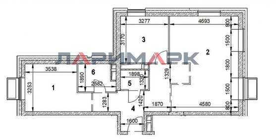 Квартира 72,6 м², 3-комнатная - изображение 1