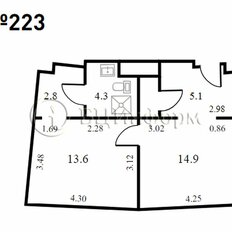 42,1 м², офис - изображение 5