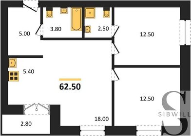 58,7 м², 2-комнатная квартира 6 850 000 ₽ - изображение 65