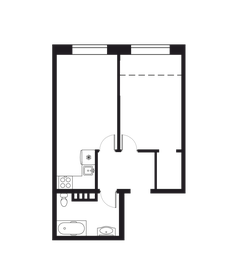 Квартира 48,7 м², 2-комнатная - изображение 1