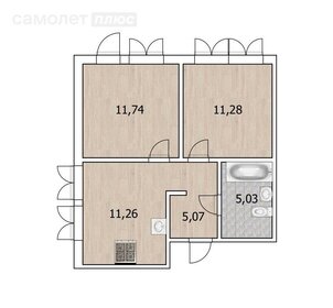 38,6 м², 1-комнатная квартира 5 950 000 ₽ - изображение 34