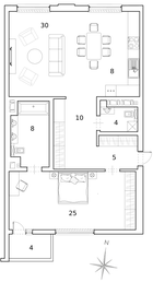 94,6 м², 1-комнатная квартира 132 440 000 ₽ - изображение 6