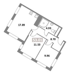 52,8 м², 2-комнатные апартаменты 13 259 715 ₽ - изображение 81