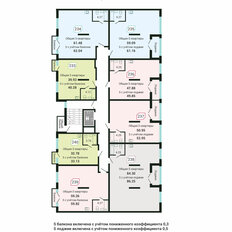 Квартира 59,8 м², студия - изображение 2