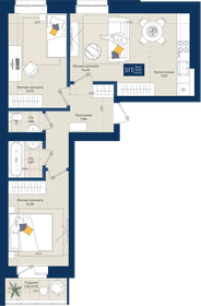 72,9 м², 3-комнатная квартира 5 150 000 ₽ - изображение 89