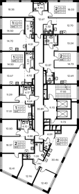 38,3 м², 1-комнатная квартира 16 309 999 ₽ - изображение 40