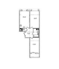 75,6 м², 2-комнатная квартира 20 403 900 ₽ - изображение 16