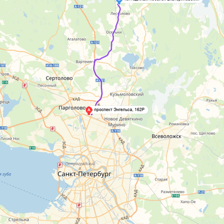Санкт петербург всеволожск